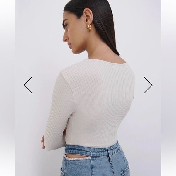 New Jonathan Simkhai Amelia Denim Jeans size 24 New - Picture 4 of 6